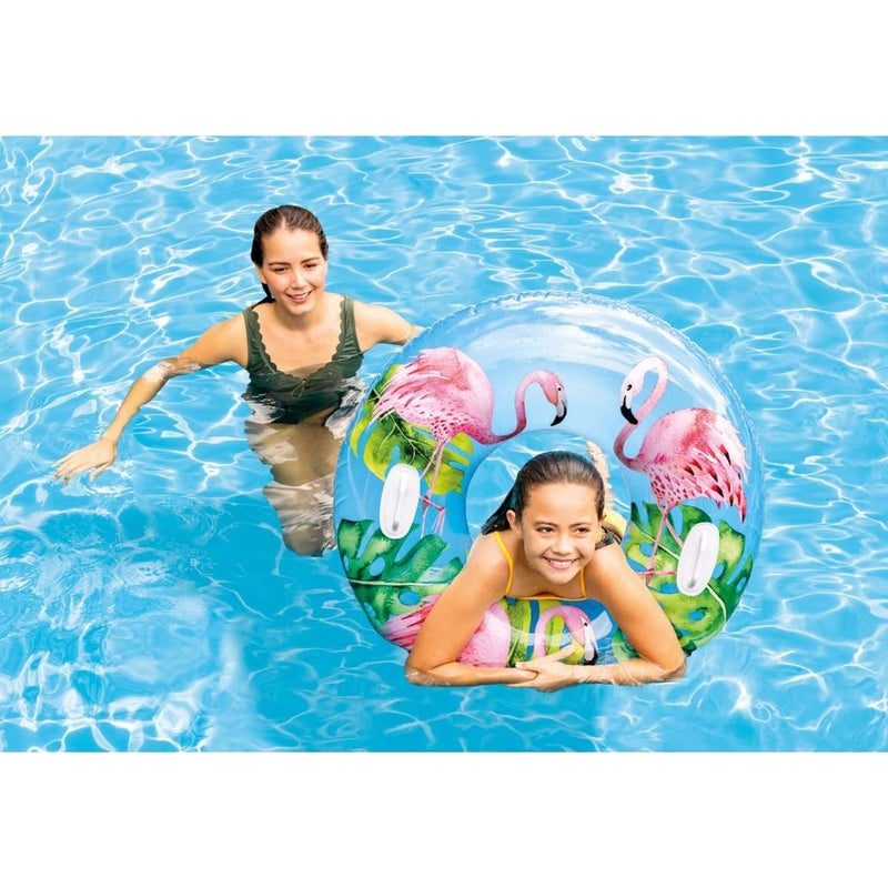 Intex - Transparent Swimming Ring Wet Set Collection 97 cm - 58263NP - Image 2
